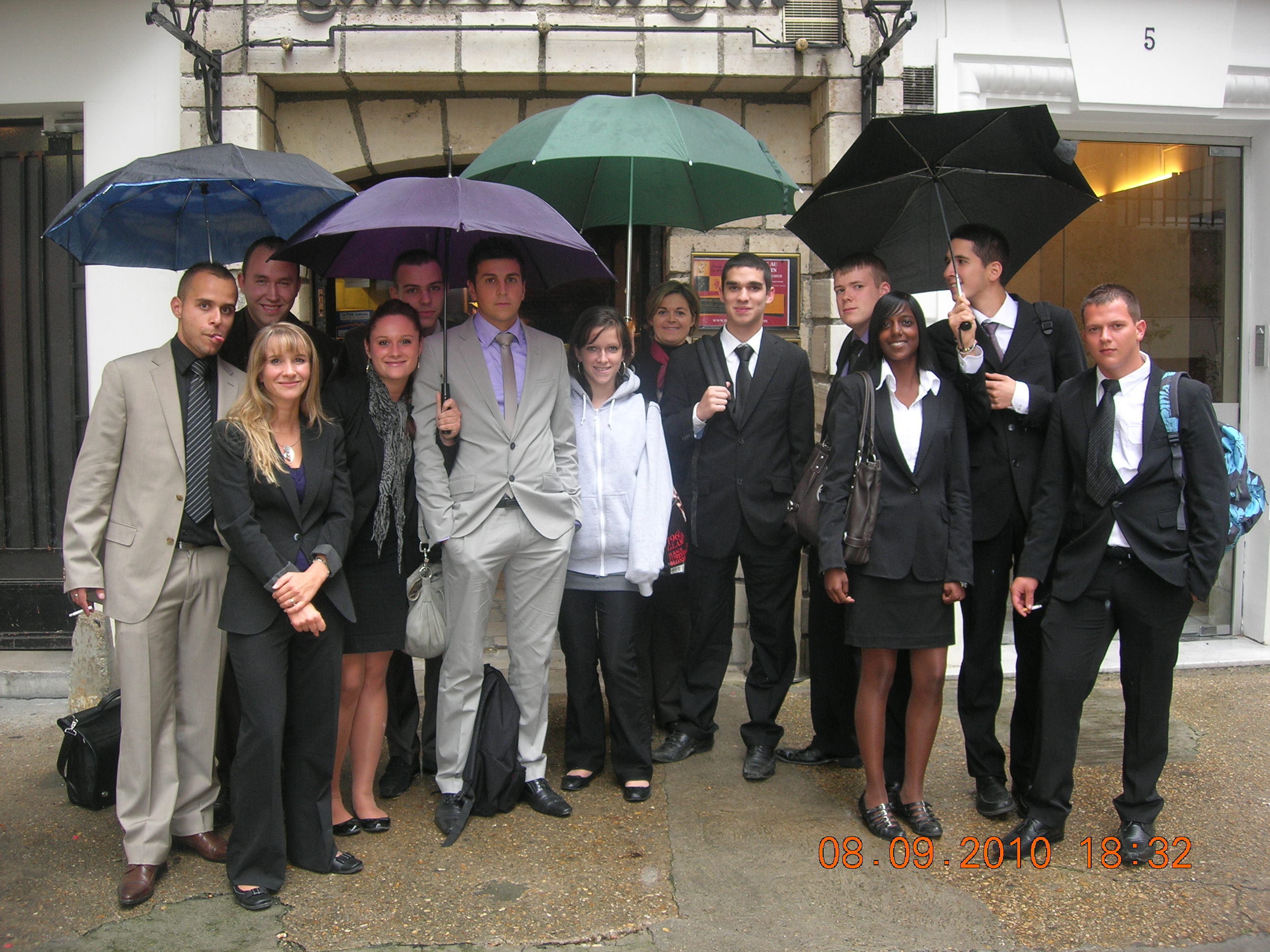 2011 promo en visite au MUSEE DU VIN