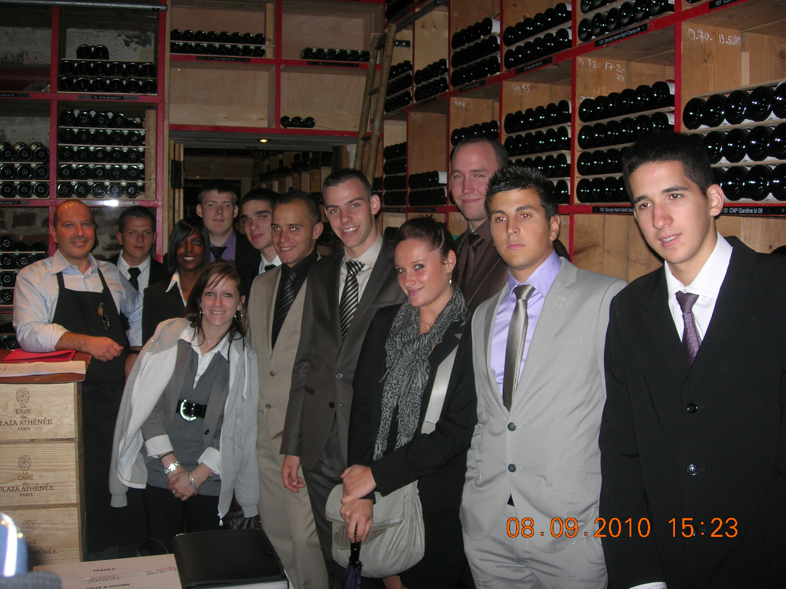 2011 promo en visite au PLAZA ATHENEE