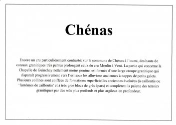 chenas   synthese geologique