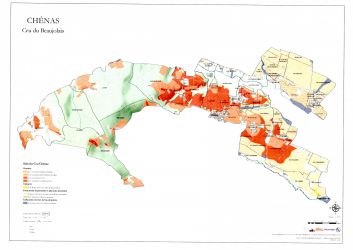 chenas carte geologique