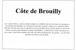 cote de brouilly   synthese geologique
