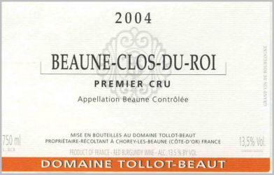 beaune clos du roy