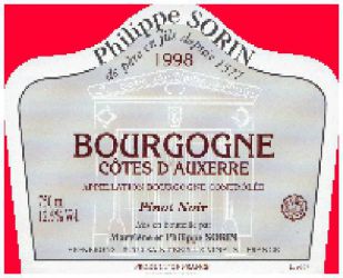 Bourgognecotesd AuxerreRouge