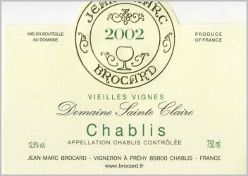 chablis vieilles vignes