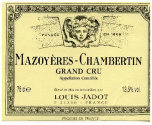 mazoyeres chambertin