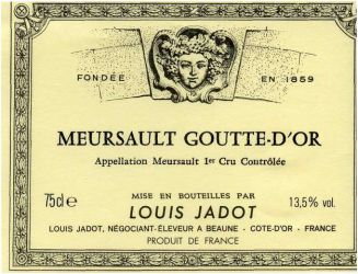 meursault goutte dOr