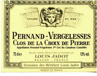 pernand clos de la croix de Pierre