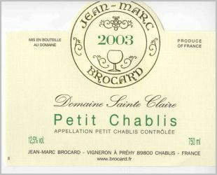 petit chablis